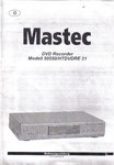 Mastec 50550 Bedienungsanleitung Gebrauchsanleitung Benutzeranleitung Anleitung