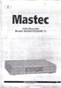 Mastec 50550 Bedienungsanleitung Gebrauchsanleitung Benutzeranleitung Anleitung