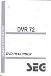 SEG DVR 72 France DVD Recorder Manuel d utilisation Bedienungsanleitung Anleitung 19