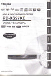 Toshiba RD XS 27 KE XS27KE English Owners Manual Bedienungsanleitung Gebrauchsanleitung Anleitung 24