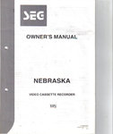 SEG Nebraska VCR VHS English VideoRecorder  owner s user manual Bedienungsanleitung Anleitung 5