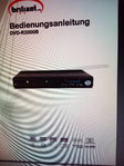Briliant HDD DVD Recorder DVD-R2000B 2000B R 2000 B Deutsch Bedienungsanleitung Gebrauchsanleitung