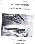 Medion MD80054 80054 Navod K Obsluze Bedienungsanleitung Gebrauchsanleitung Benutzeranleitung AB 10