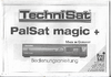 TechniSat PalSat + Frei Sat Deutsch Sat Receiver user manual Bedienungsanleitung Anleitung 25